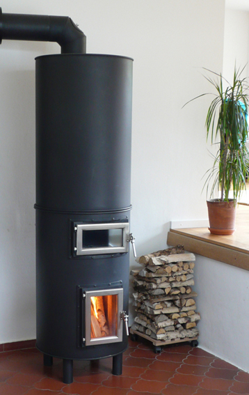 Grundofen Speichertonne klassik