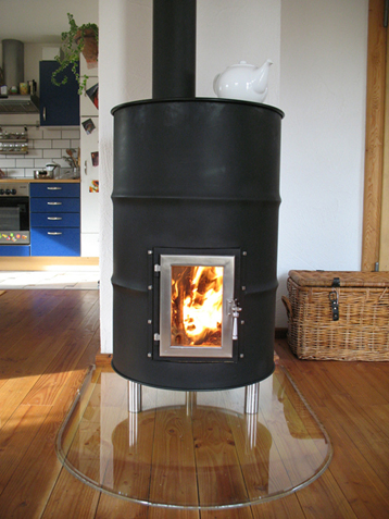 Grundofen Speichertonne klassik